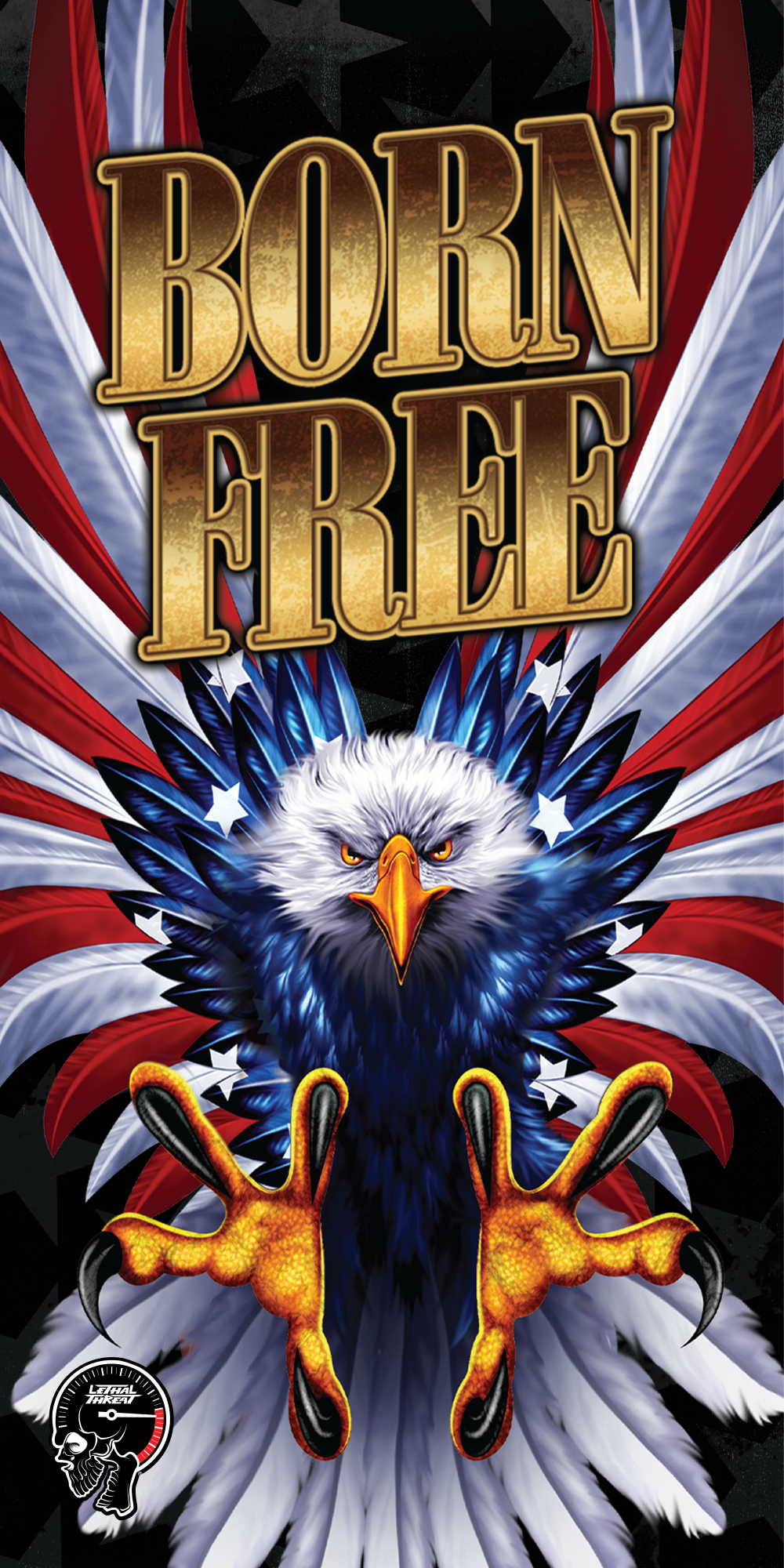 Born Free Eagle Banner
