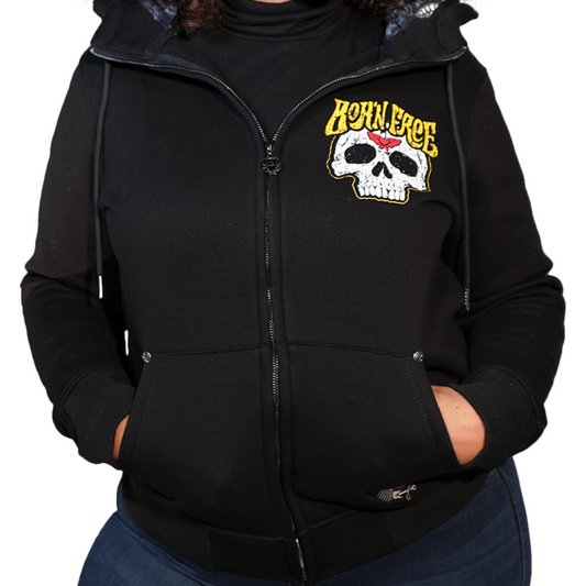 Born Free Zip Up Women's Hoodie