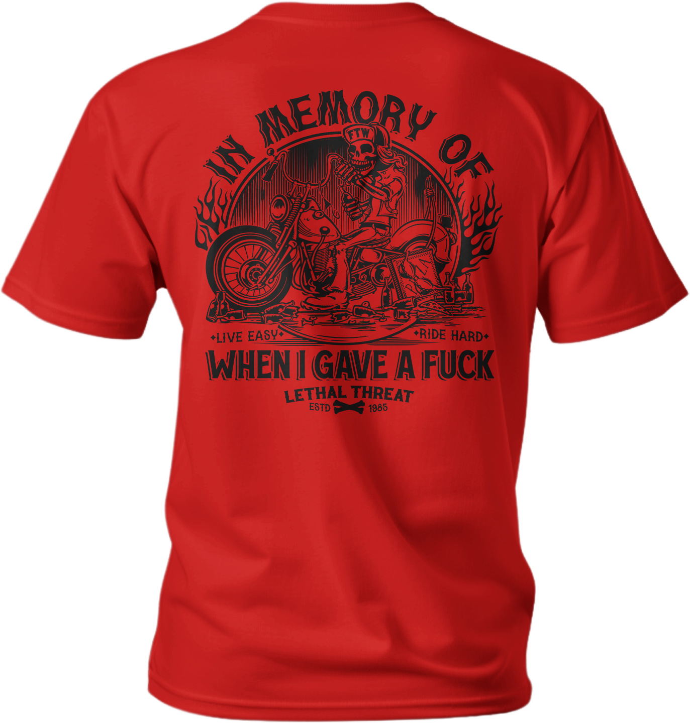 In Memory Red T-Shirt