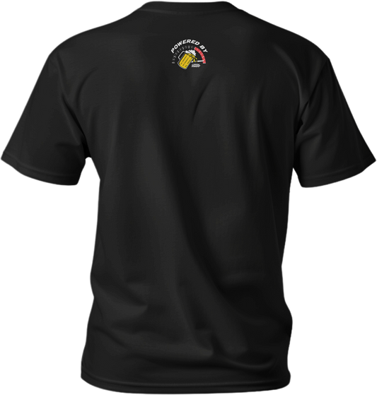 Working For The Weekend Motorcycle Men's Black T-Shirt