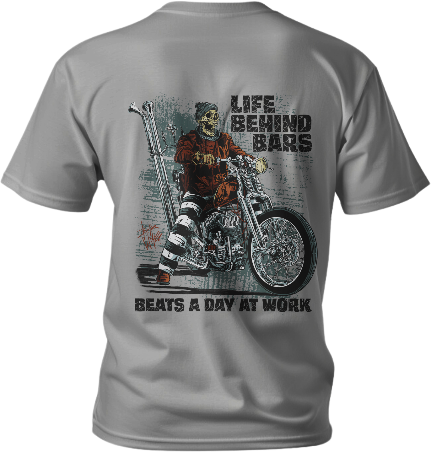 Life Behind Bars Gray T-Shirt