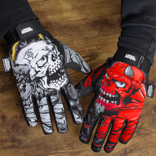 Good N Evil Skulls 2.0 Gloves Reinforced Edition