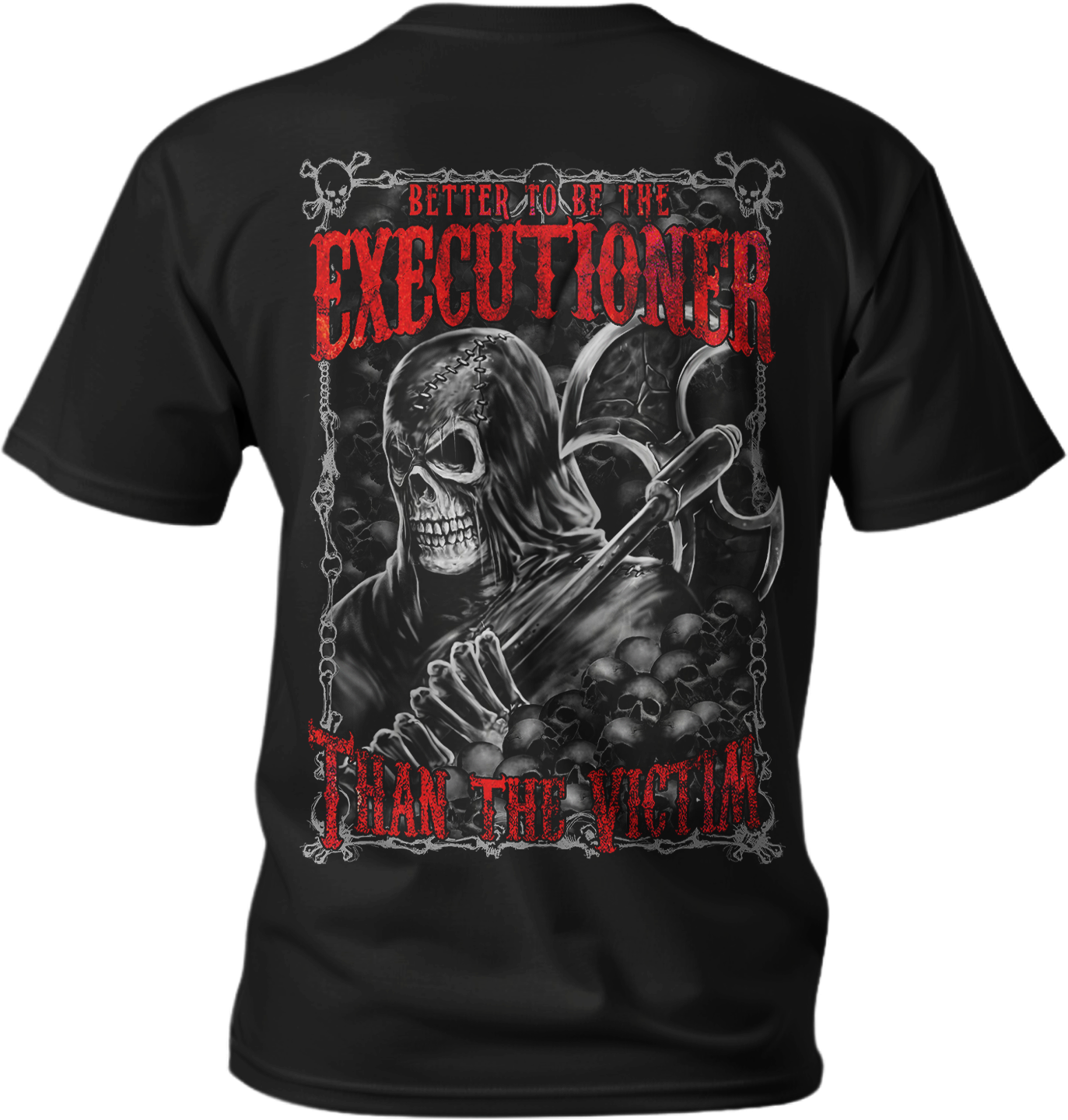 The Executioner Men's Black Tee Shirt