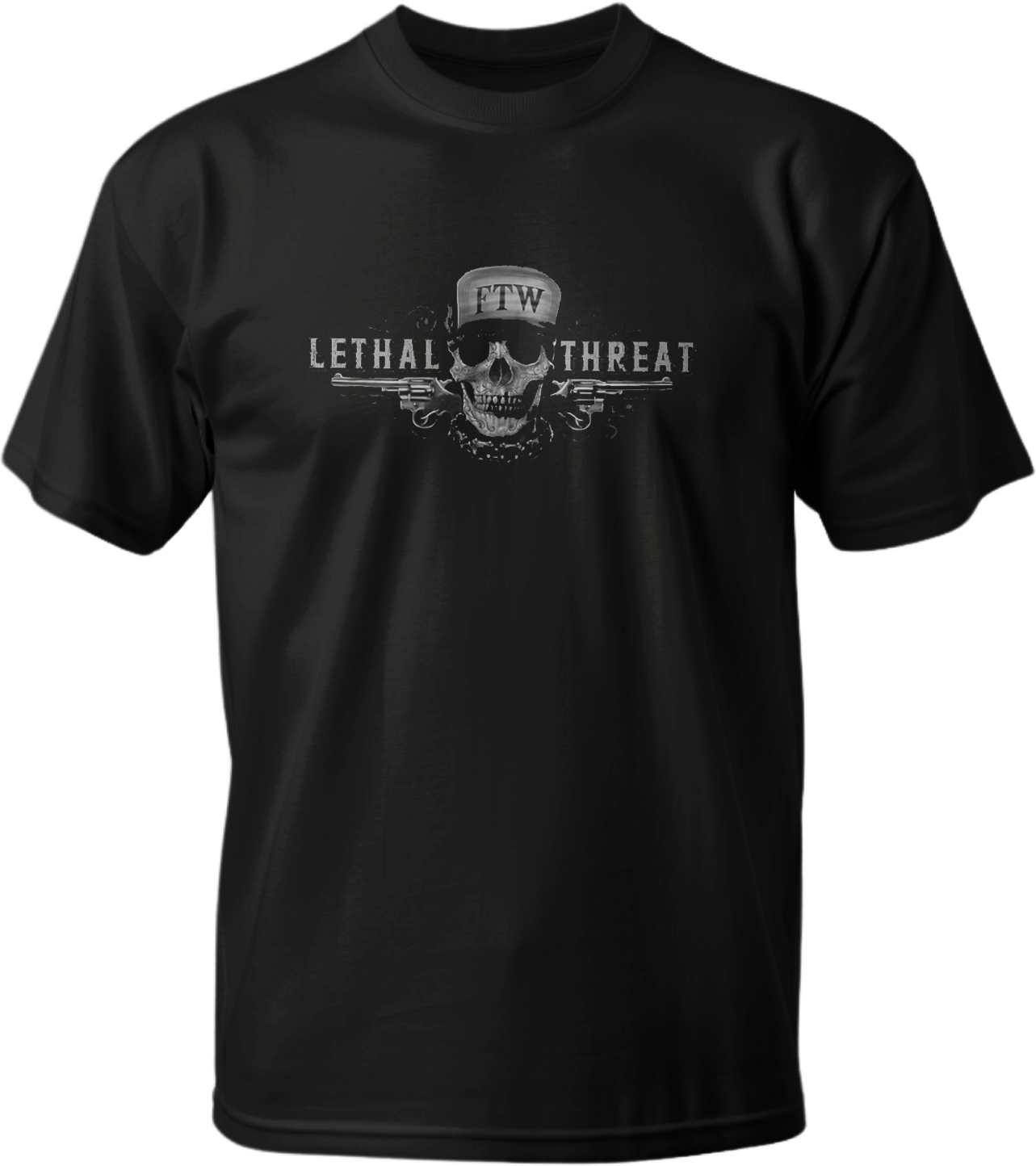 Friend or Foe Men's Black Tee Shirt