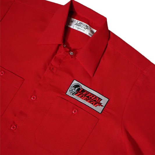 Big Bore Printed Work Shirt / Shop Shirt