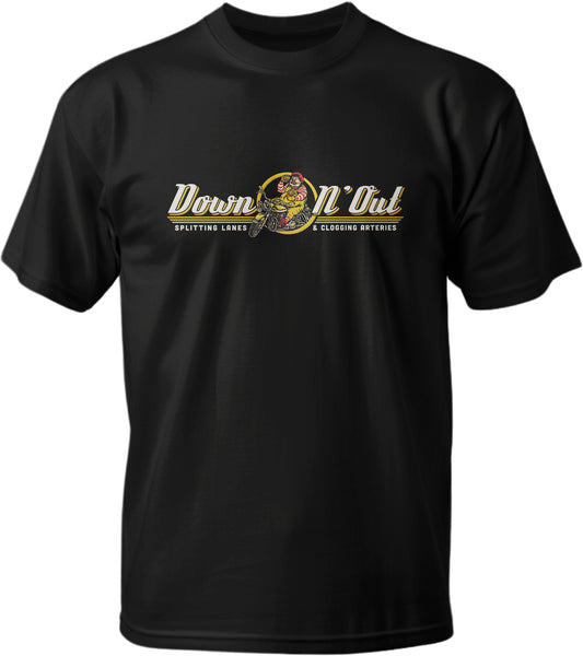 Bloated Baggers Black Tee