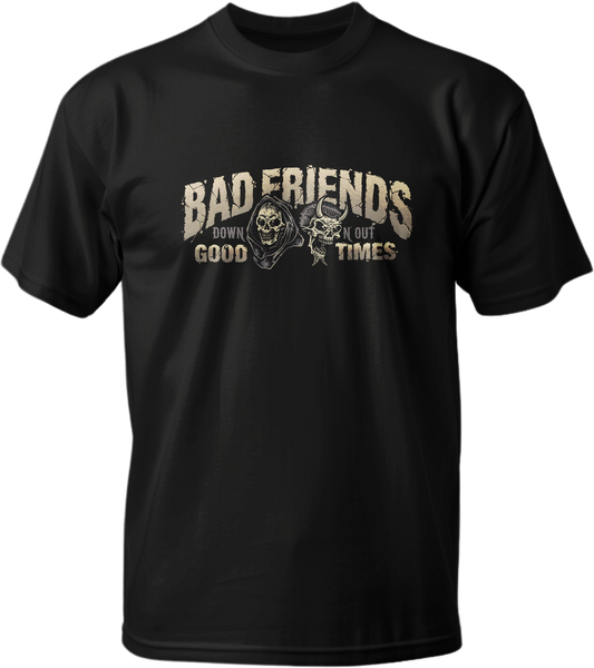 Bad Friends Black T-Shirt