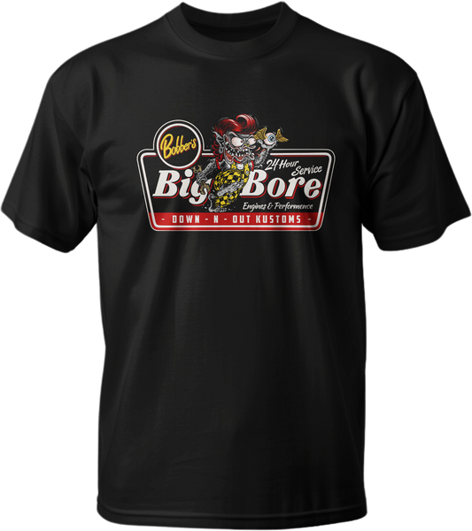 Big Bore Monster Black T-Shirt