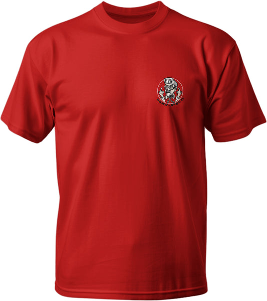 Gettin Fried Hot Rod Red T-Shirt