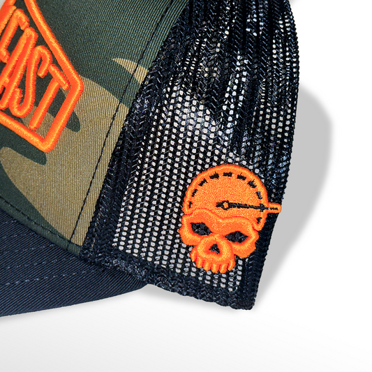Live Fast Camo Curved Bill Hat