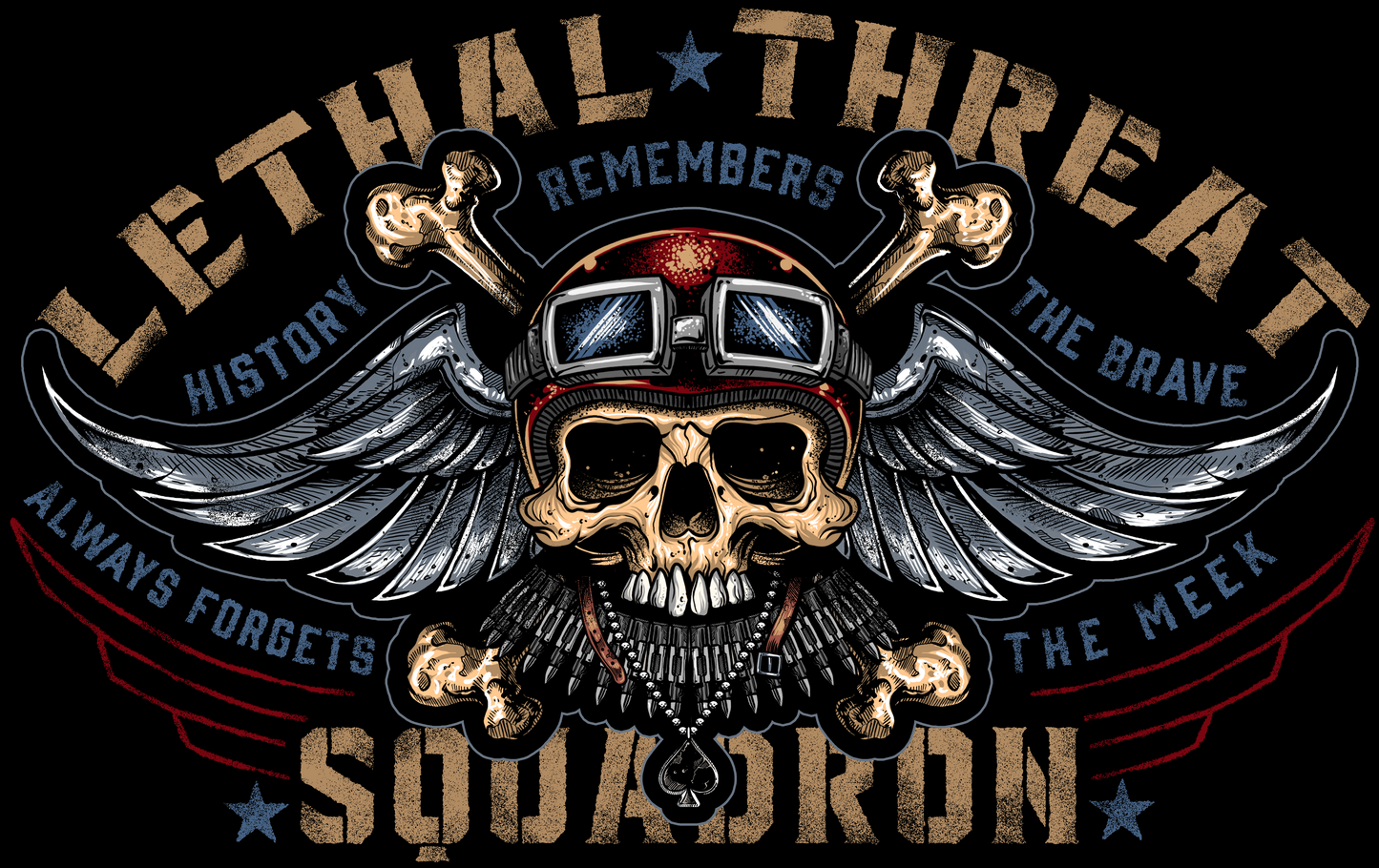 Flight and Fight Pull Over Hoodie