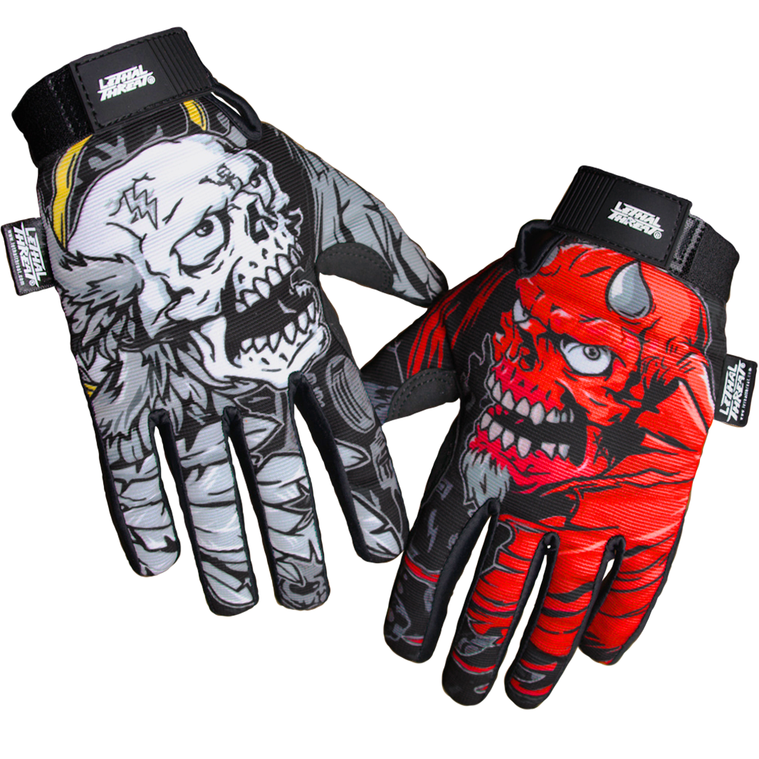 Good N Evil Skulls 2.0 Gloves Reinforced Edition