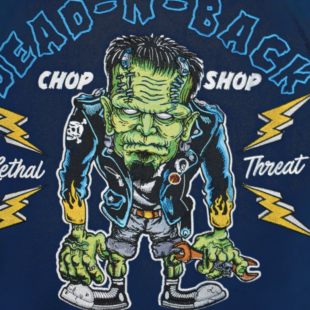 Dead N' Back Embroidered Work Shirt / Shop Shirt