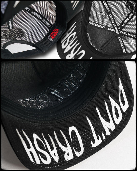 Live Fast Lightning Bolt Trucker Style Hat