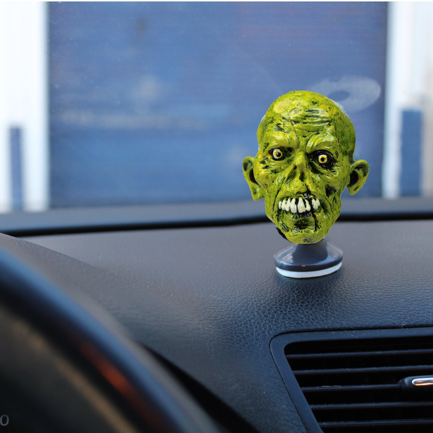Neon Green Zombie Head Shift Knob