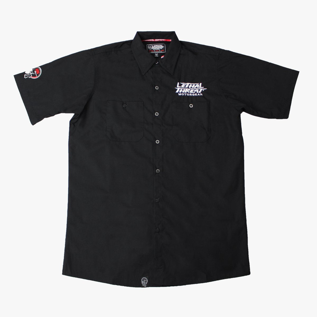 Chopper Rider Embroidered Work Shirt