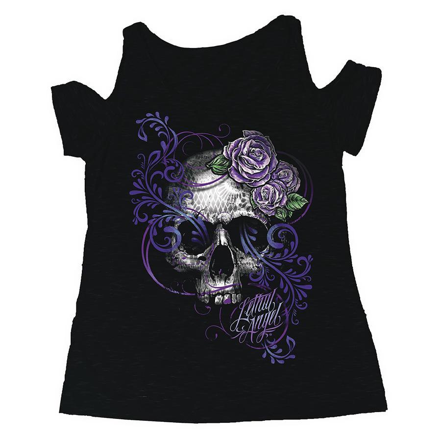 Purple Skull Shirt