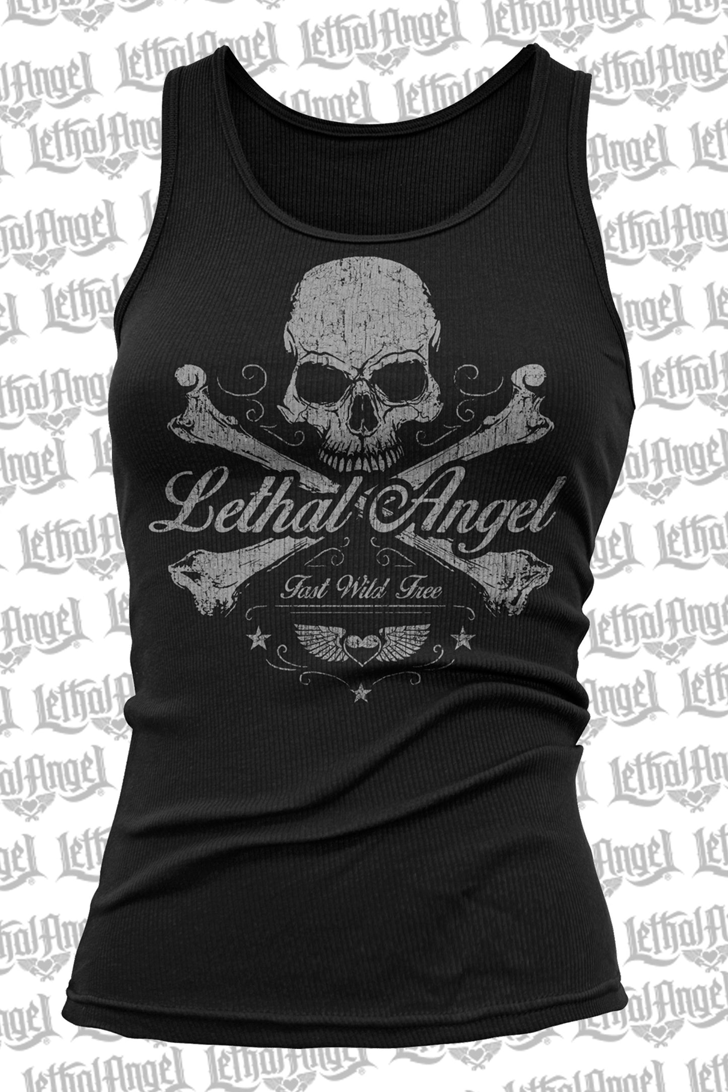Skull N Crossbones Man Beater Tank Top