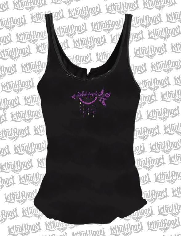 Broken Arrow Motorcycles Lace Up Tank Top