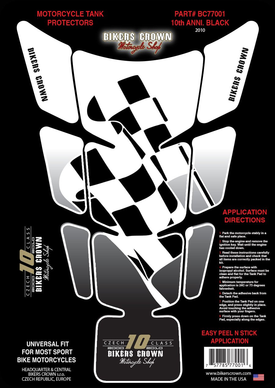 10th Anni. Black Tank Pad