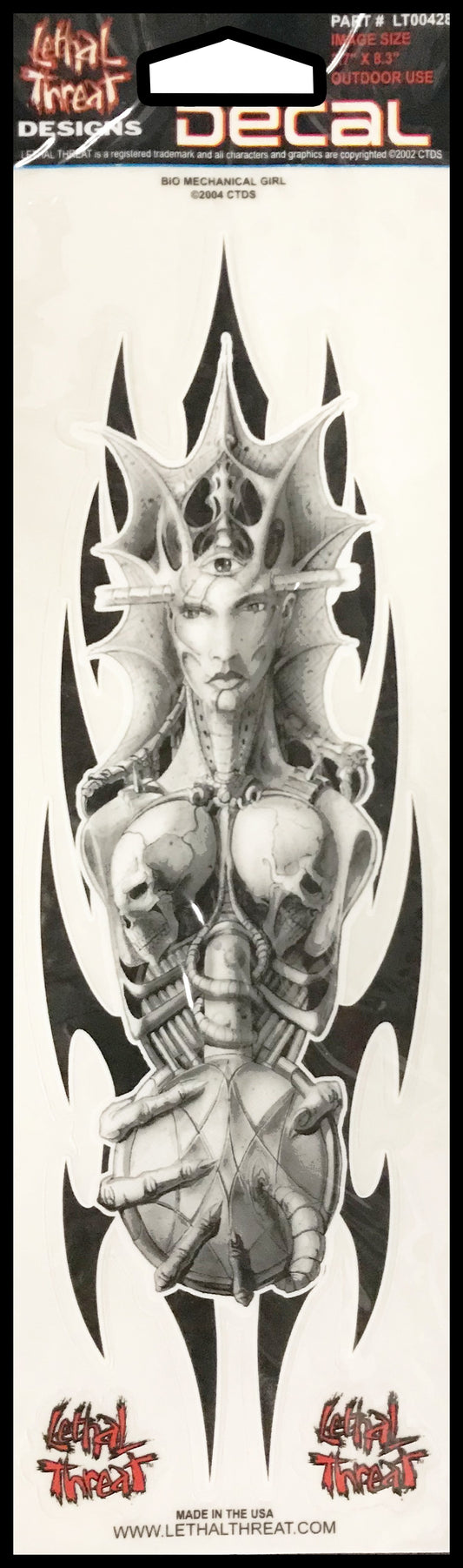 Bio Mechanical Girl Decal