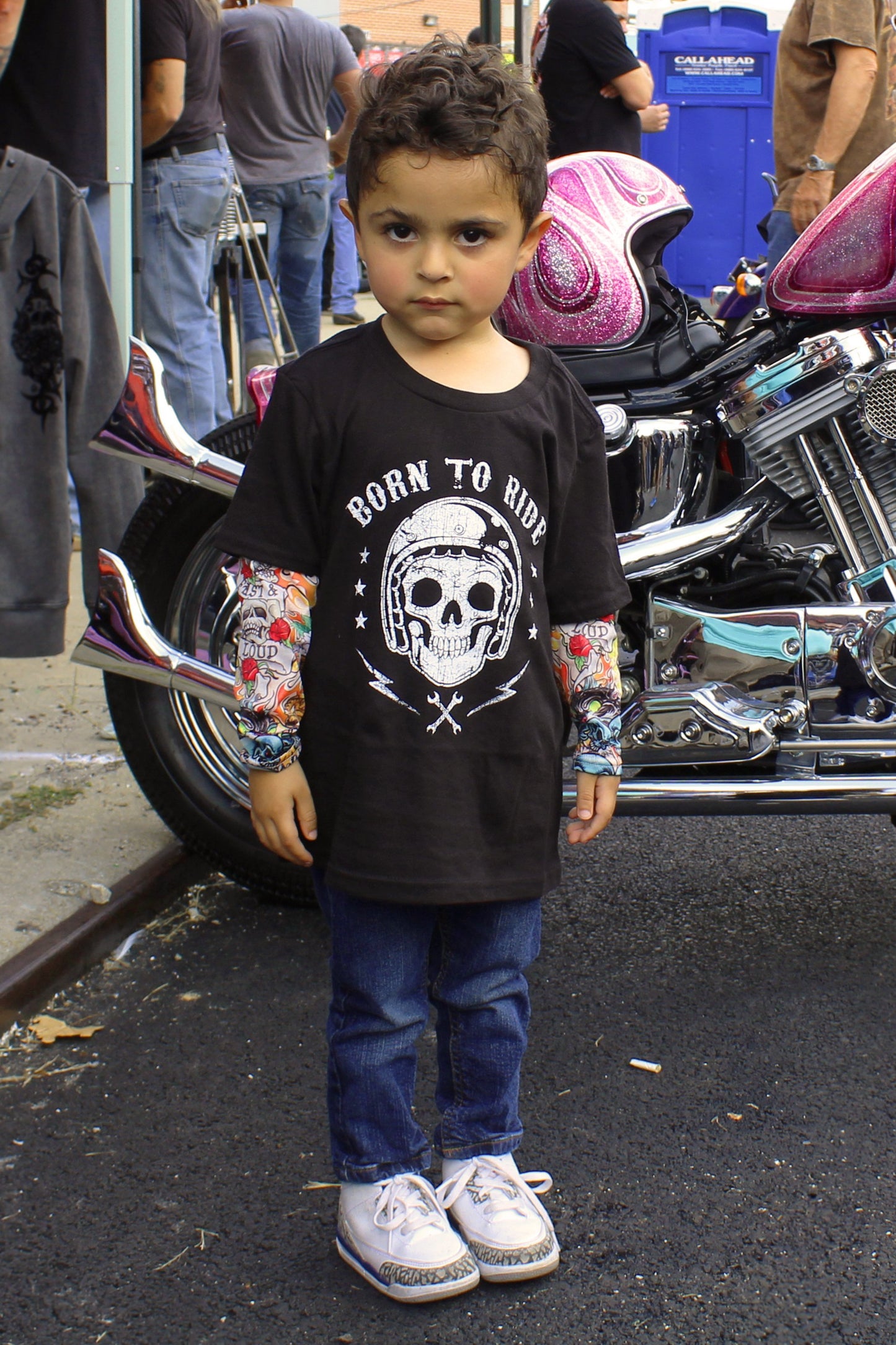 Born to Ride Kid's Tattoo Sleeves