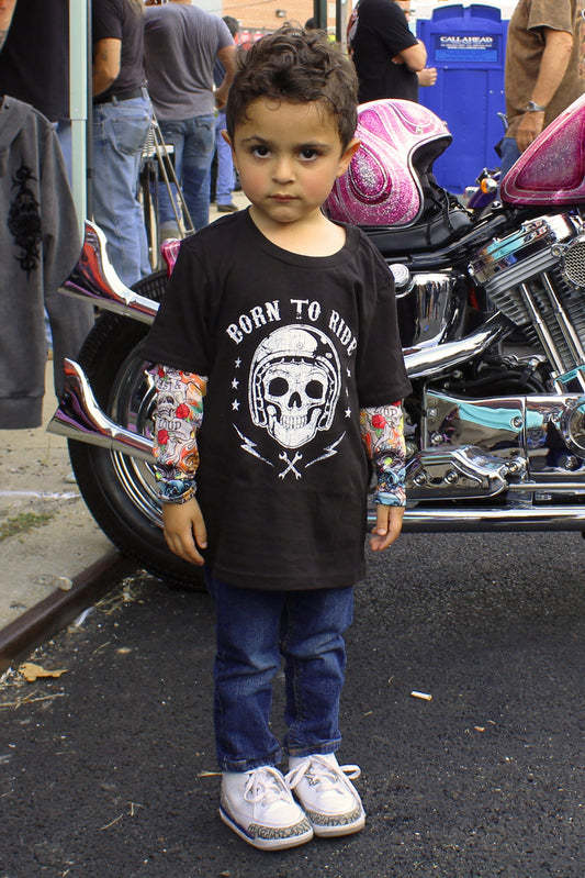 Born to Ride Kid's Tattoo Sleeves