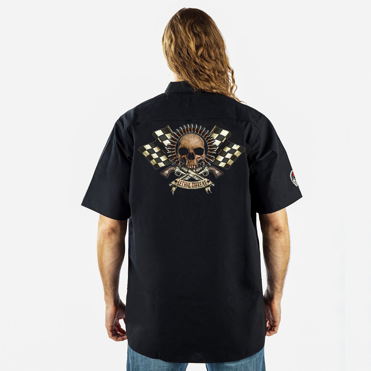 Bullet Skull Work Shirt
