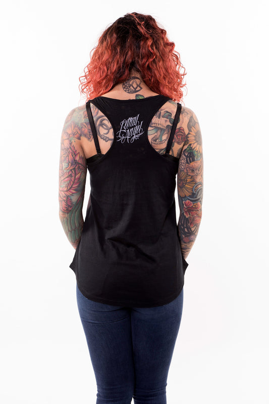 Queen of Death Razor Back Tank Top