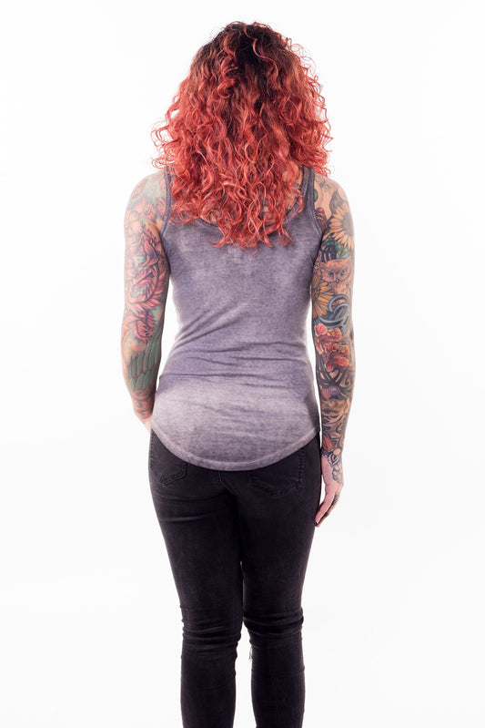 Built For Speed Hot Rod Snap Up Tank Top