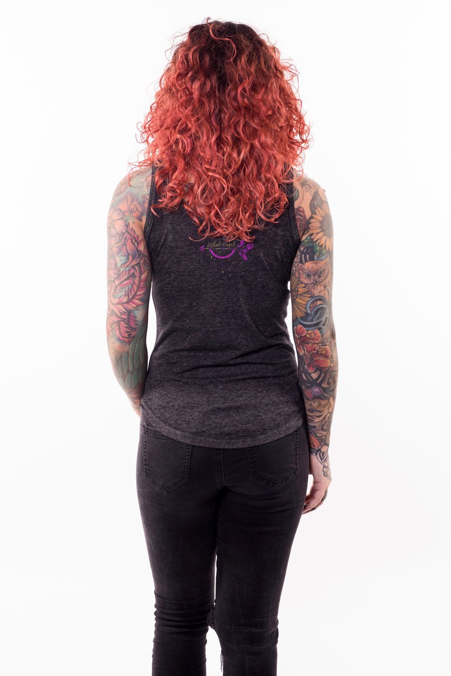 Broken Arrow Motorcycles Lace Up Tank Top