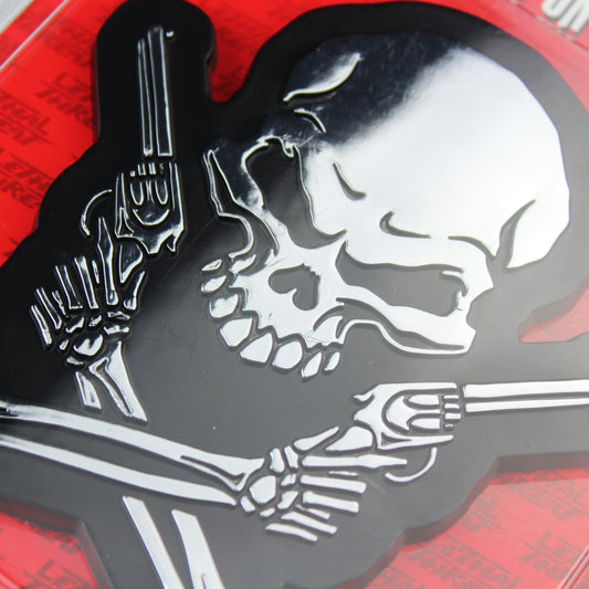 Skull N Guns ABS Emblem