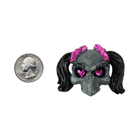 Girl Skull Emblem 2-pack