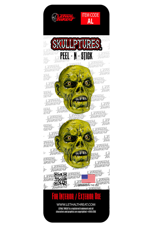 Zombie Heads Emblem 2-pack