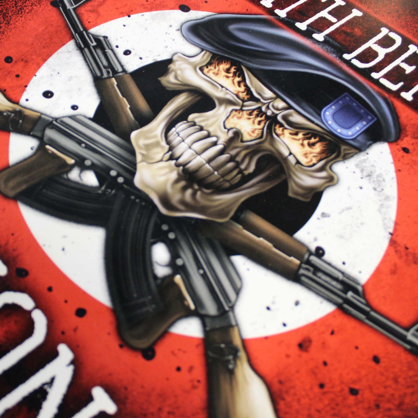 Death Before Dishonor 02 \ Vintage Metal Sign