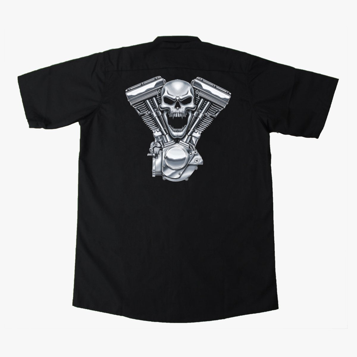 Evil Twin Engine Embroidered Work Shirt