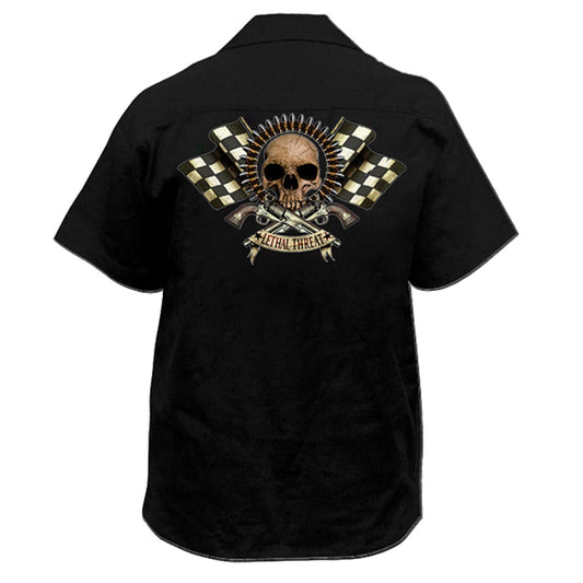 Bullet Skull Work Shirt
