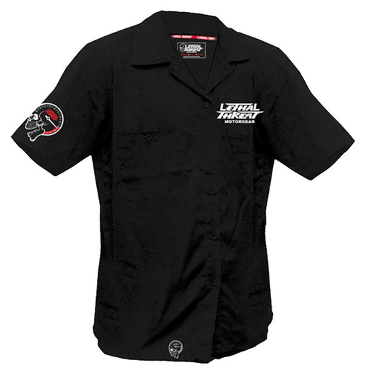 Zombie Defense Embroidered Work Shirt