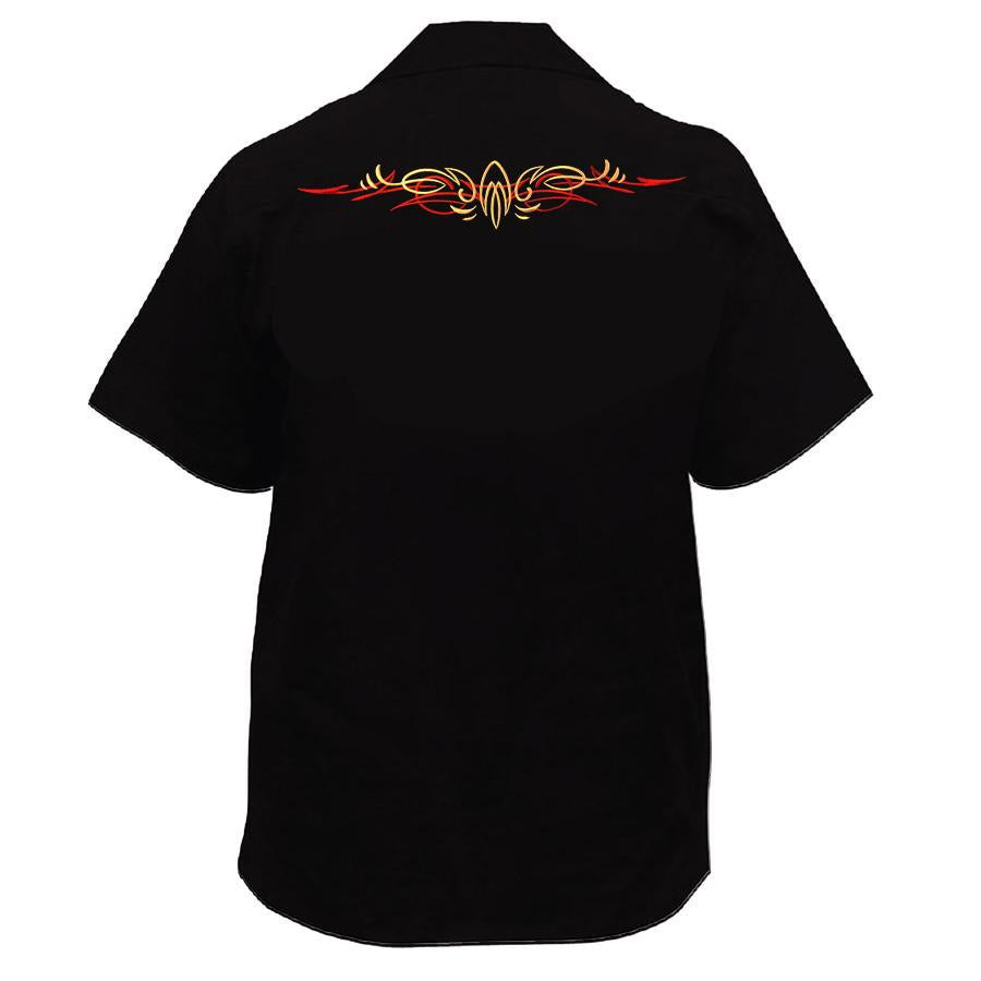 Engine Skull Rip Work Shirt