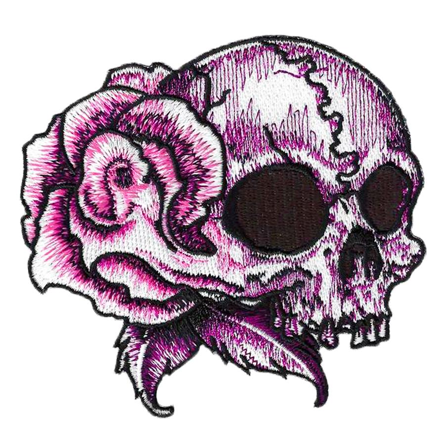 Rose Skull RT Fashion Patch