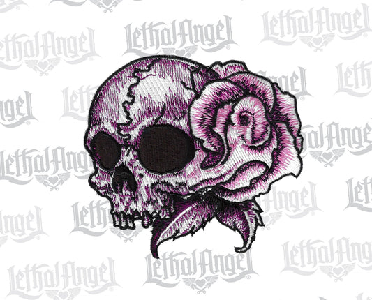 Rose Skull LT Fashion Patch