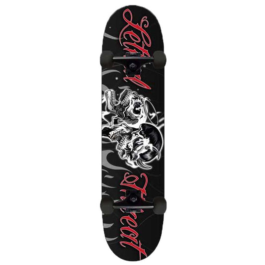 Black & White Angel and Devil Skateboard