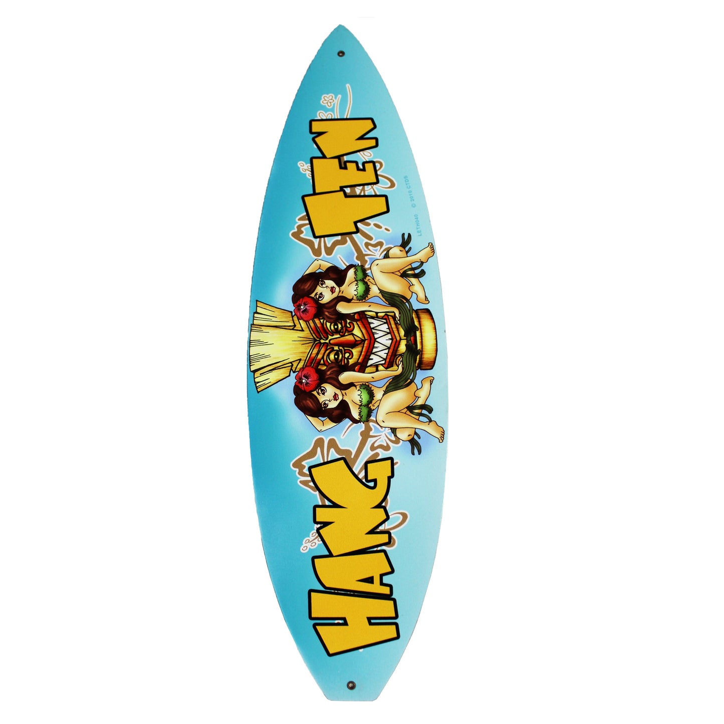 Hang Ten \ Surf Vintage Metal Sign
