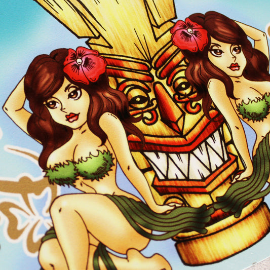 Hang Ten \ Surf Vintage Metal Sign