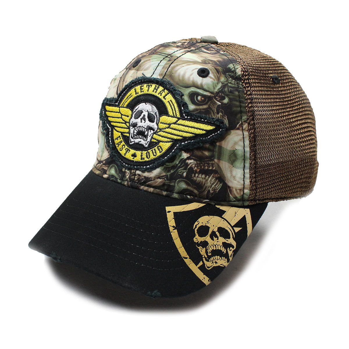 Army Skull Camo Hat