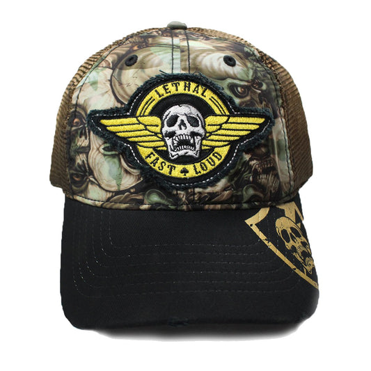 Army Skull Camo Hat