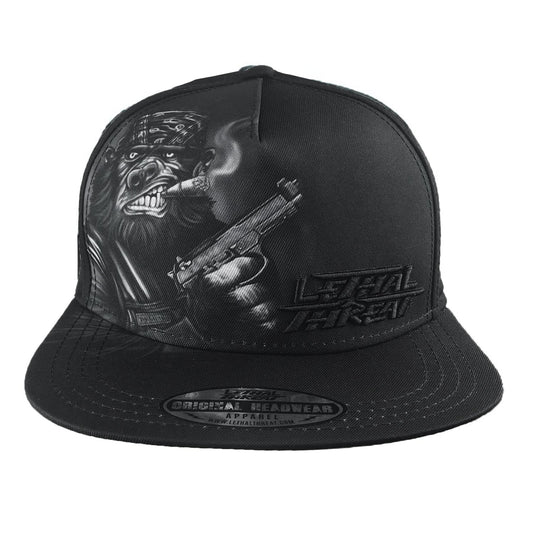 Gorilla Gun Flat Bill Hat