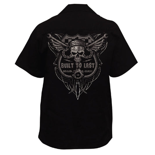 Built To Last Screen Printed Work Shirt