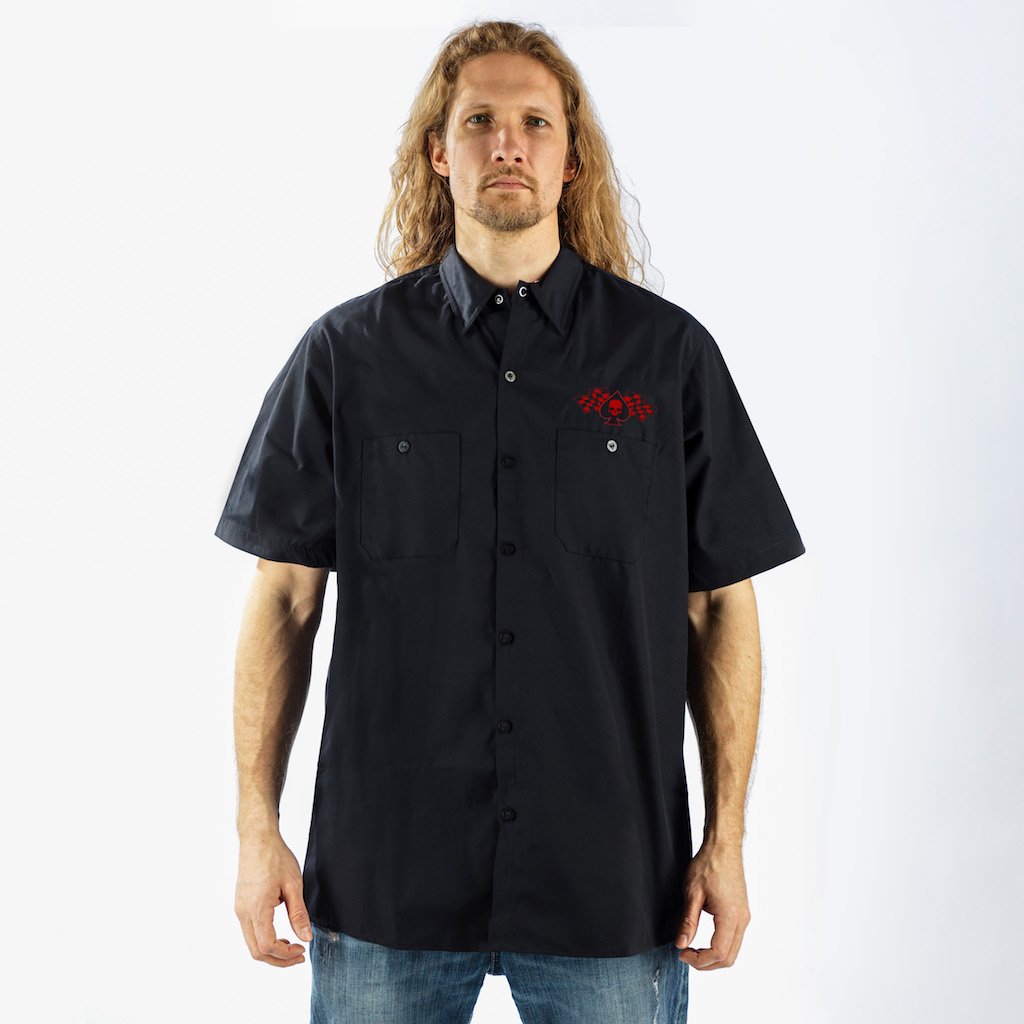 Sinners Garage Screen Printed Workshirt