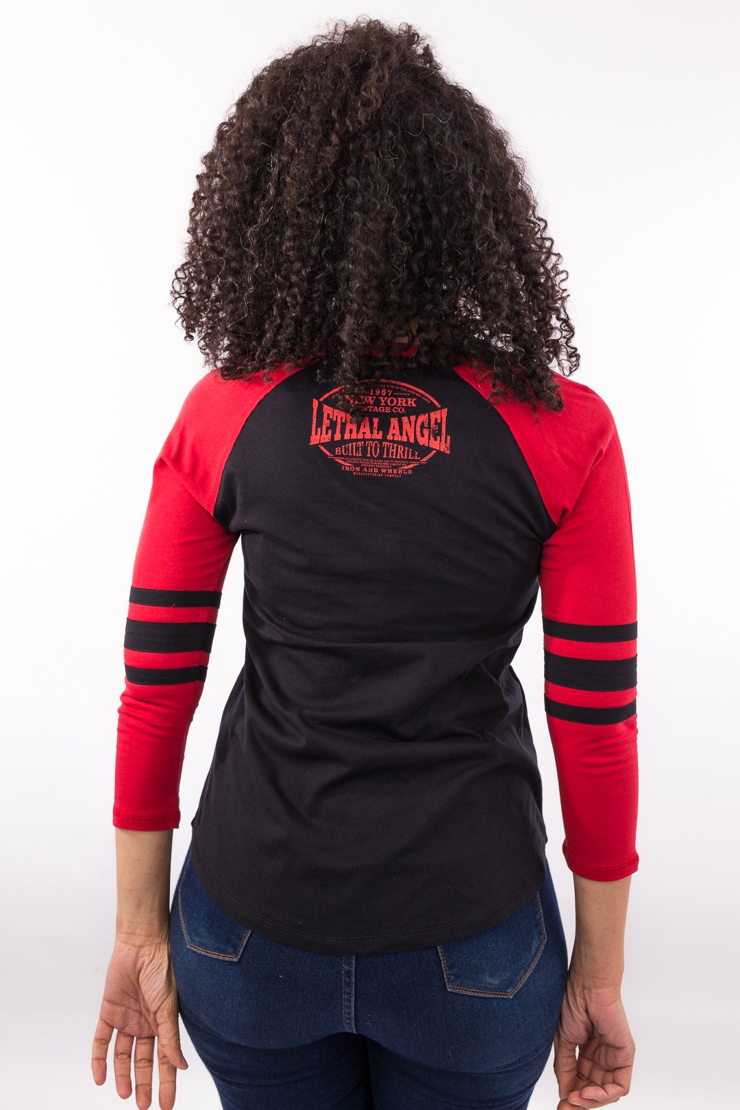 Built To Thrill 3/4 Raglan Sleeve Shirt